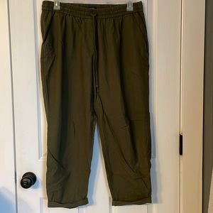 J. Crew Women’s size 14 olive green pants